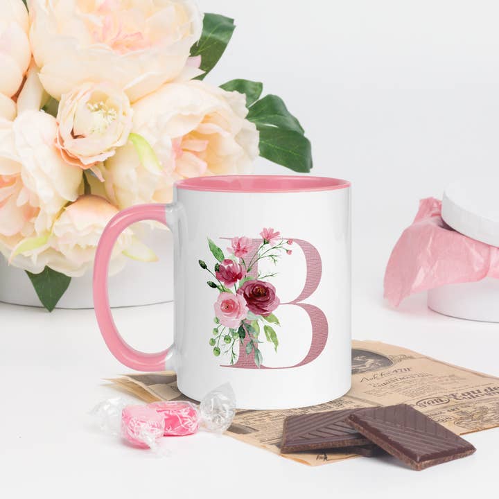 Gift Original - Wholesale Coffee Mug - Letter B Monogram Mug