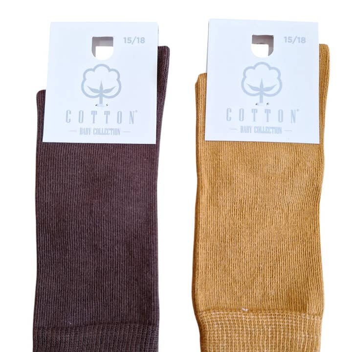 Cotton Socks - Wholesale Socks - Kids & Baby - MA100 MID-HIGH LIZA 100% COTTON1
