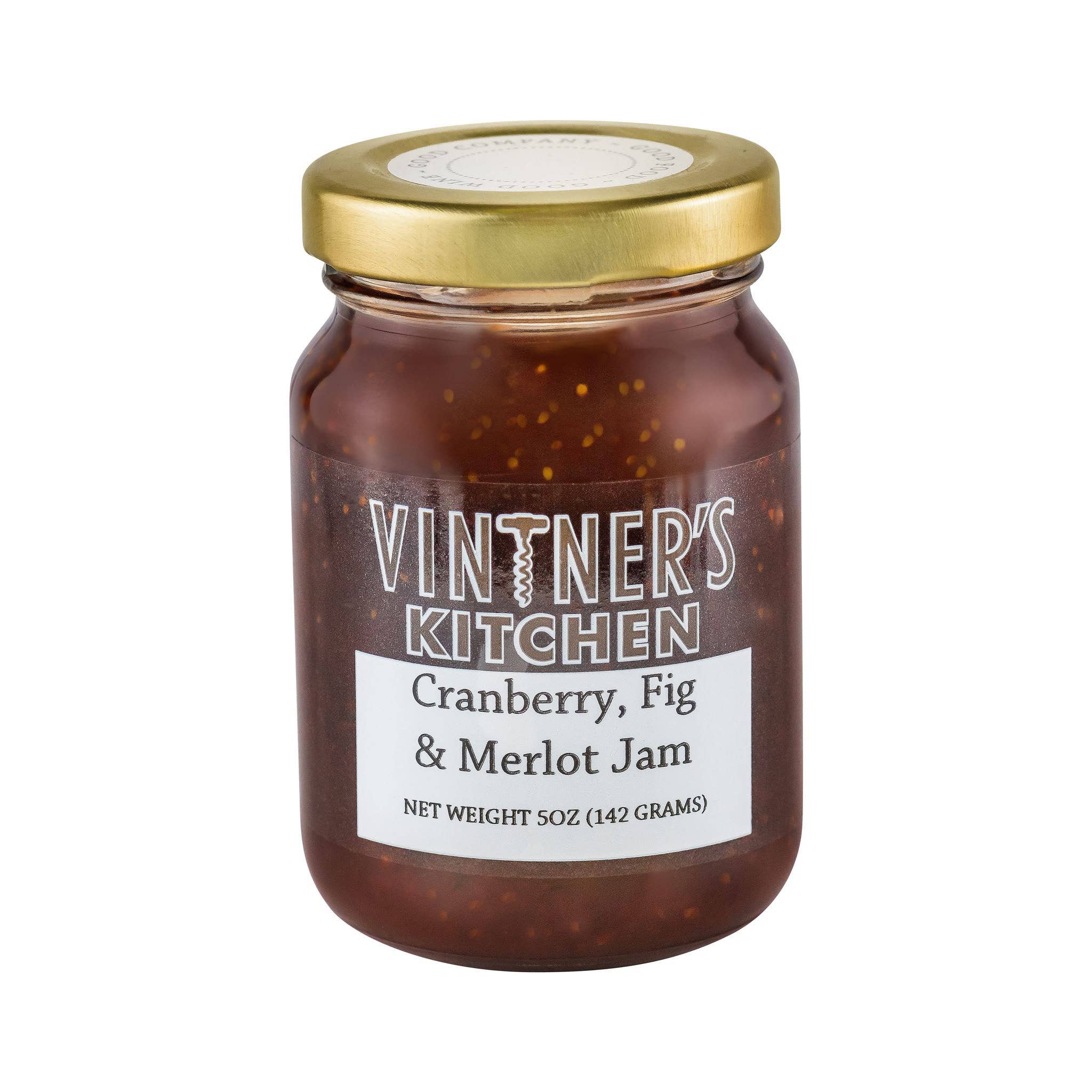Vintner's Kitchen LLC - Wholesale Jam/Jelly - Cranberry Fig and Merlot Jam1