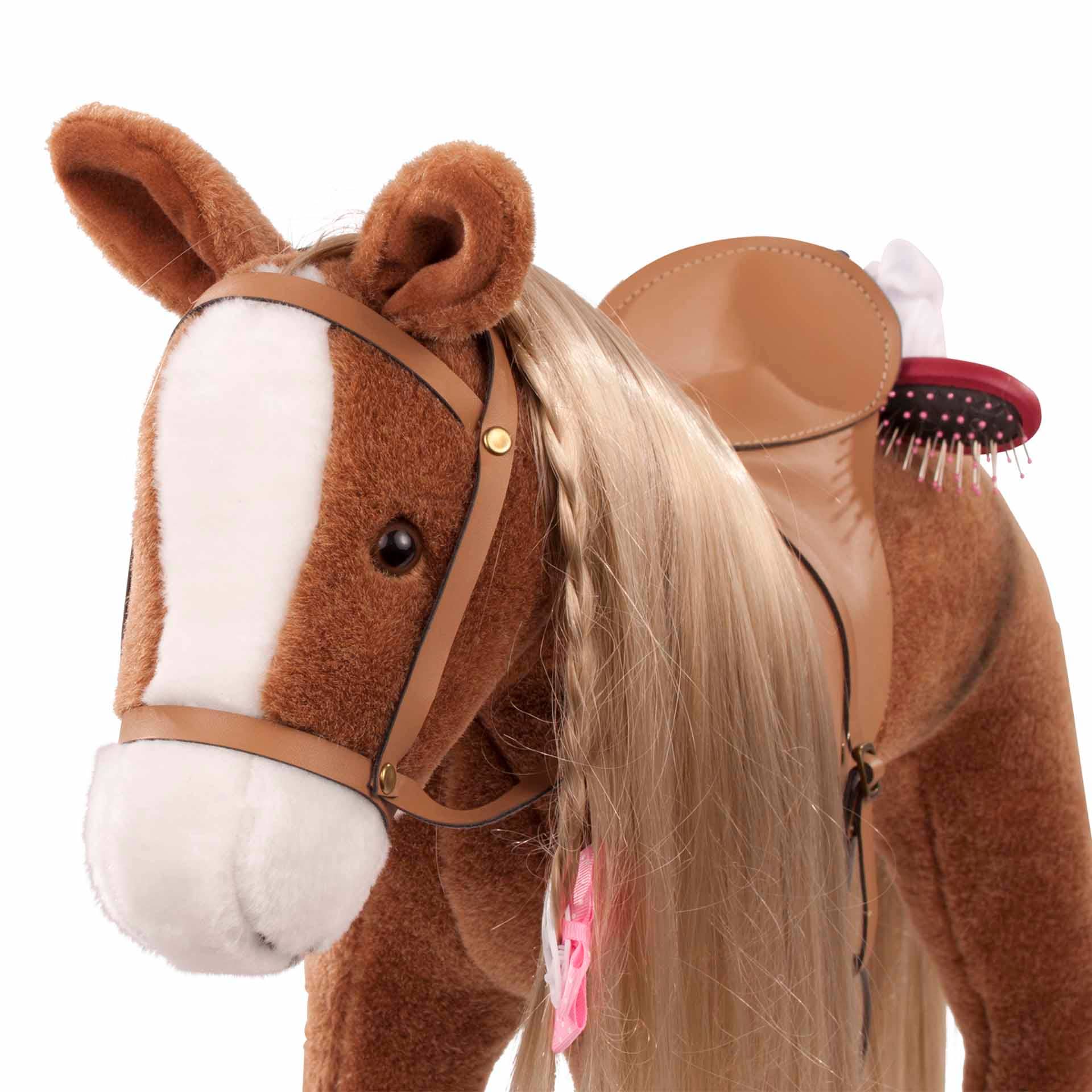 Gotz - Wholesale Doll Accessory Kit - Kids - Gotz Big Plush Combing Horse with Saddle and Bridle dolls4