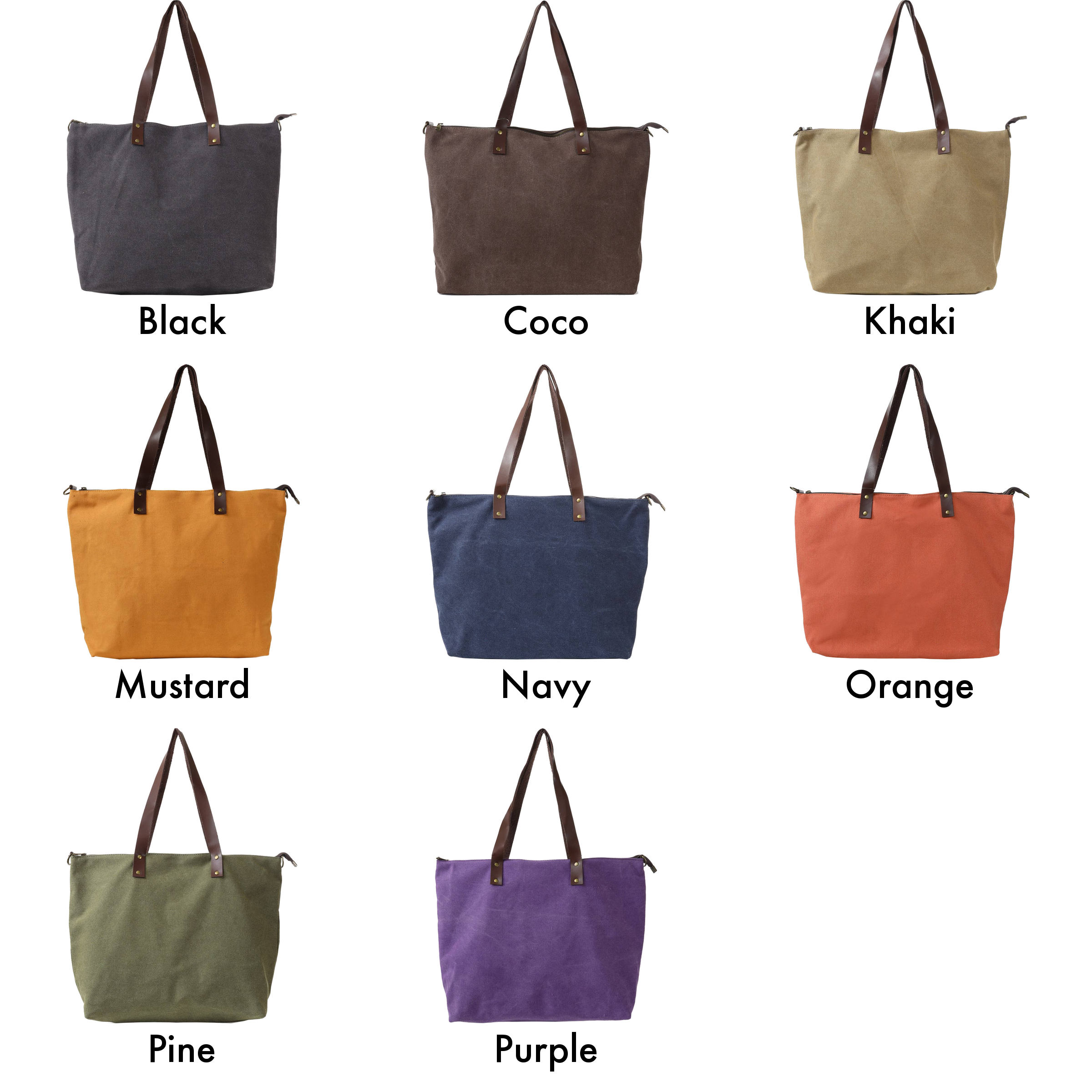 22 Tote - Wholesale Tote Bag - Women's - Large Canvas Tote Bag with Detachable Strap1