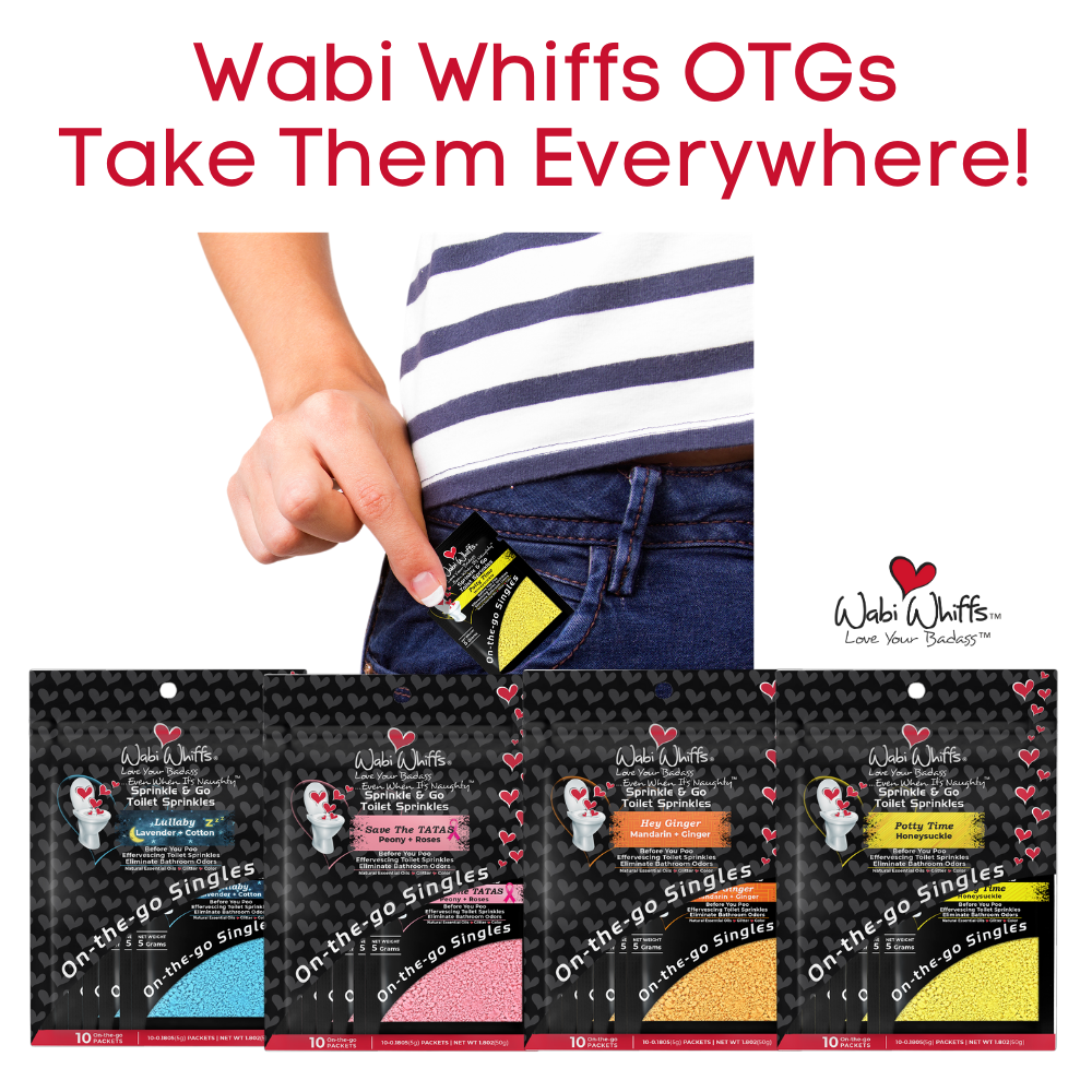 WABI WHIFFS IT'S UNDER COVER  60 CT LOVE BOMBS POO ELIMATOR BRAND NEW 