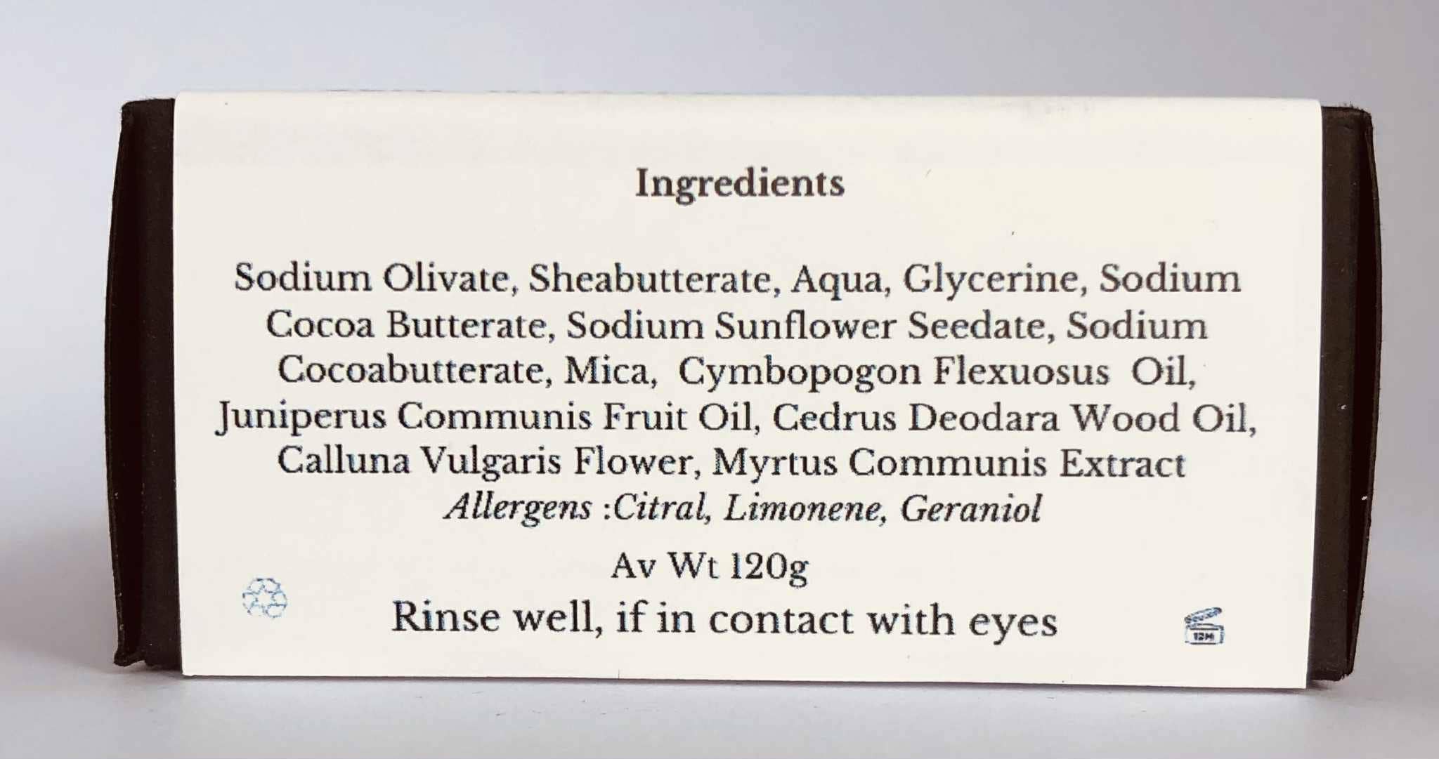 macSoap – wholesale Bar Soap – Highland Heather, Myrtle & Juniper.  Scottish Botanical Soap4