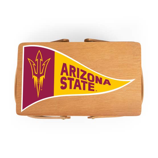 COLLEGIATE - Mohn-Picknickkorb, (Beige) für den Großhandel von Picnic Time Family of Brands