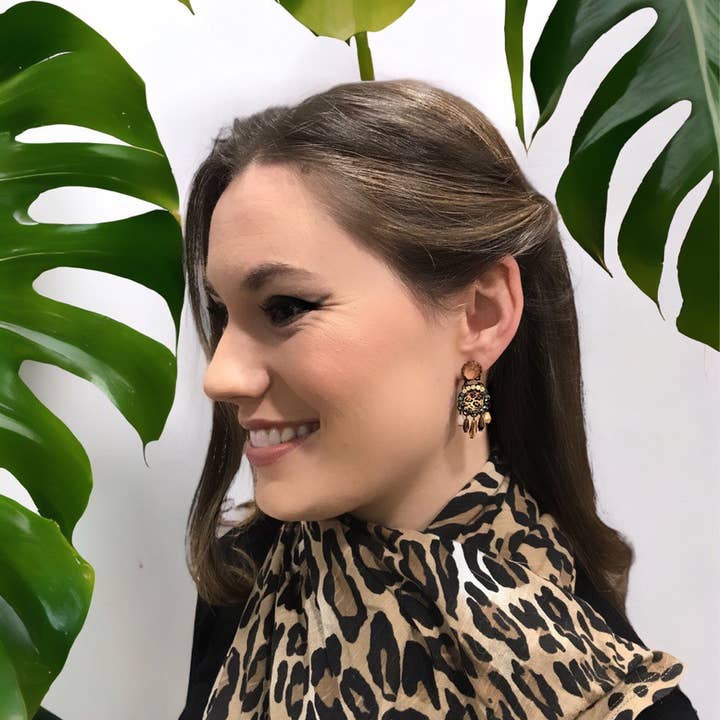 melizijewelry - Wholesale Dangle Earrings - LONG PANTHER EARRINGS EXCLUSIVE FOR FAIRE1