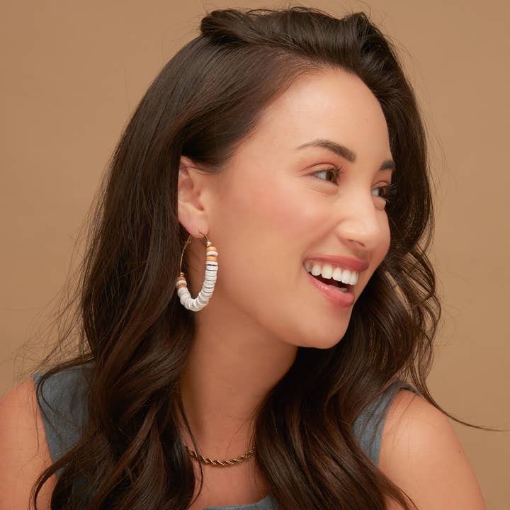 Aros de aro Nyra Wood en forma de disco para venta al por mayor de Howard's