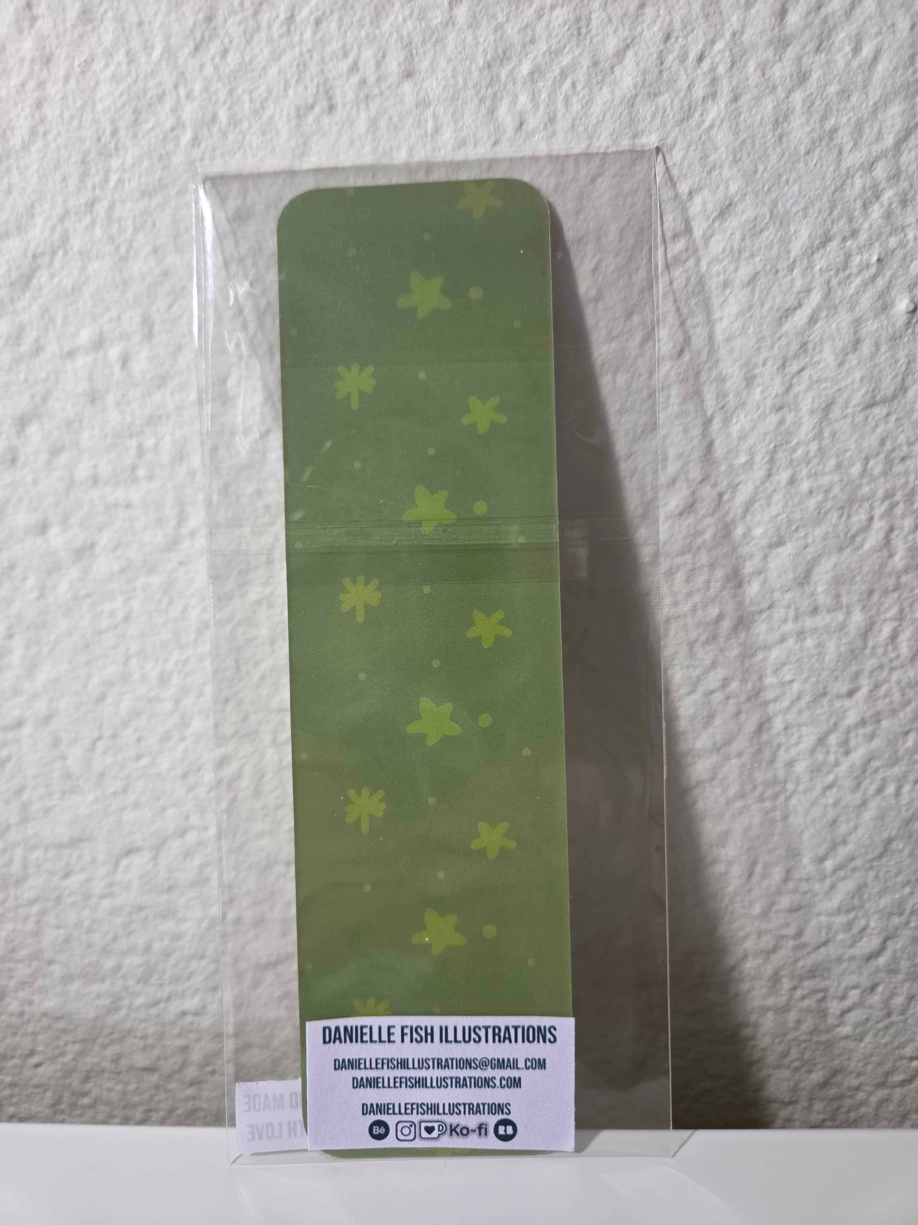 Danielle Fish Illustrations - Wholesale Bookmark - Halloween Double Sided Bookmarks Sweetie Bear2