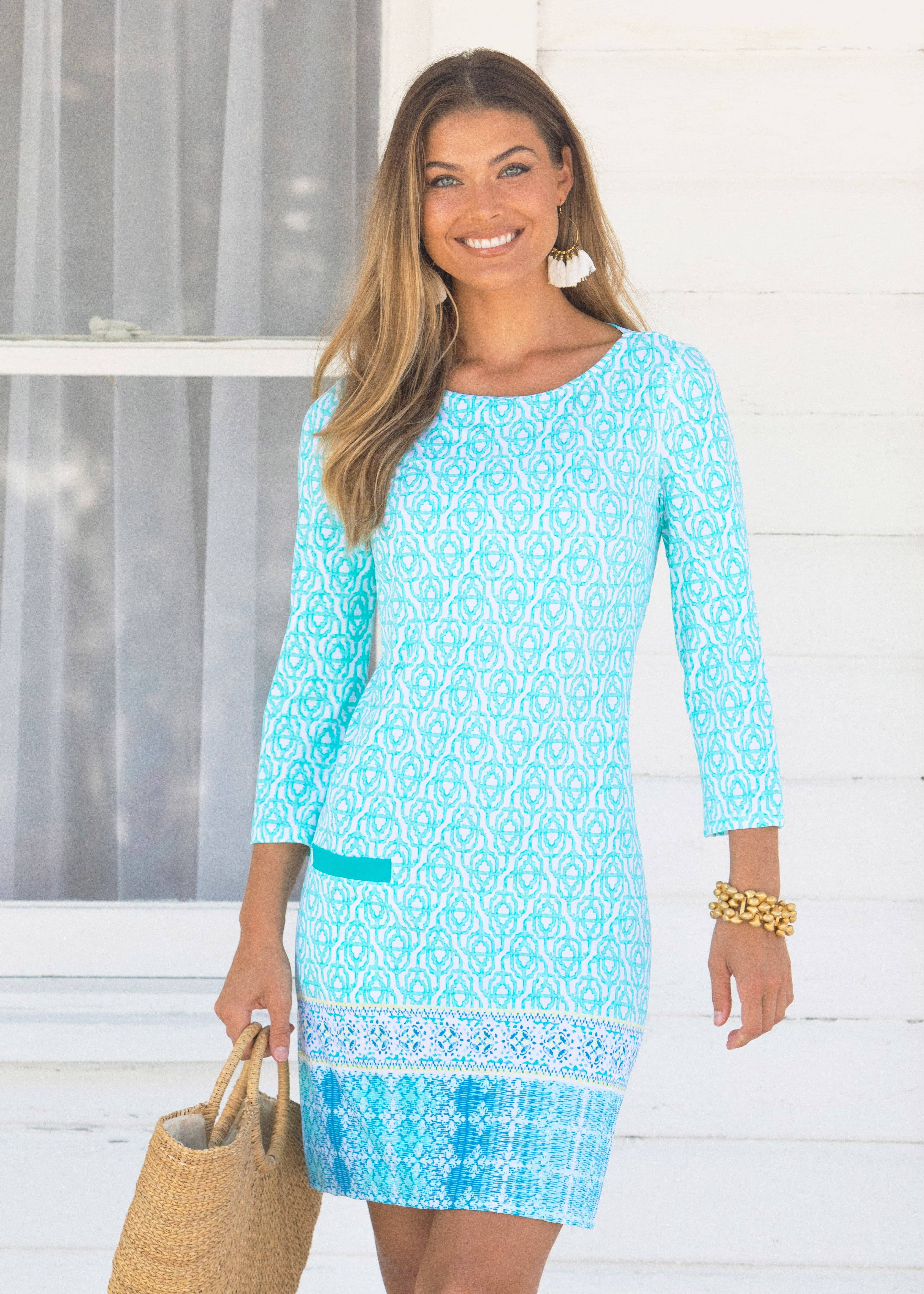 Cabana Life - Wholesale Dress - Women's - Coastal Cottage - Cabana Shift Dress
