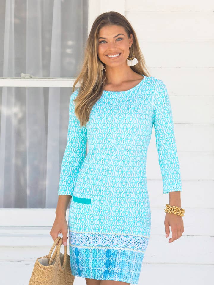 Cabana Life - Wholesale Dress - Women's - Coastal Cottage - Cabana Shift Dress0