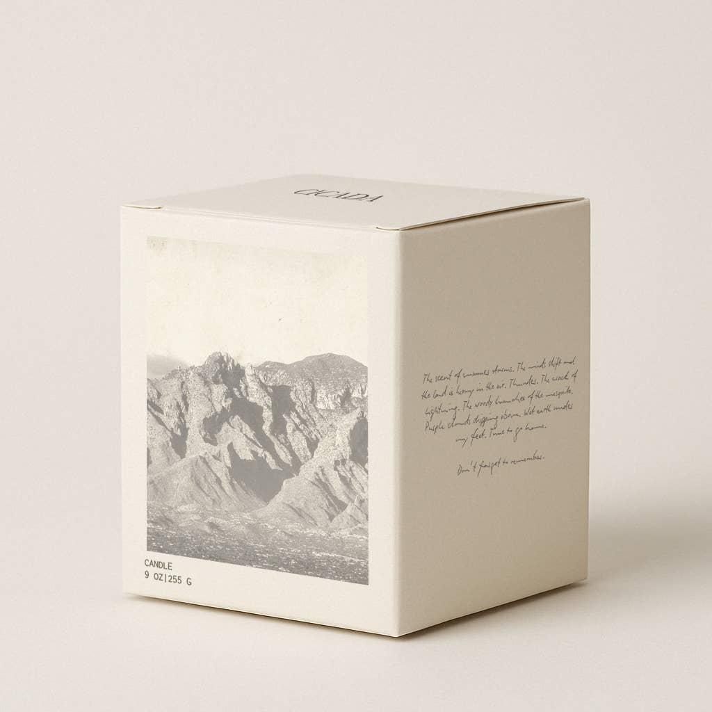 CICADA - Wholesale Jar/Filled Candle - No. 07 Medium Candle - the scent of the Catalina Mountains3
