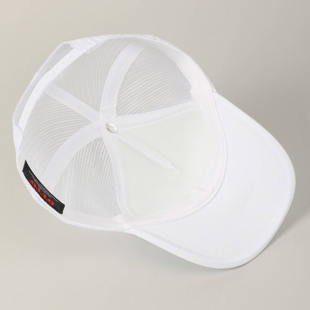 Fashion City - Wholesale Trucker Hat - Unisex - Solid Color OTTO 5-Panel Foam Mesh Back Trucker Hat28