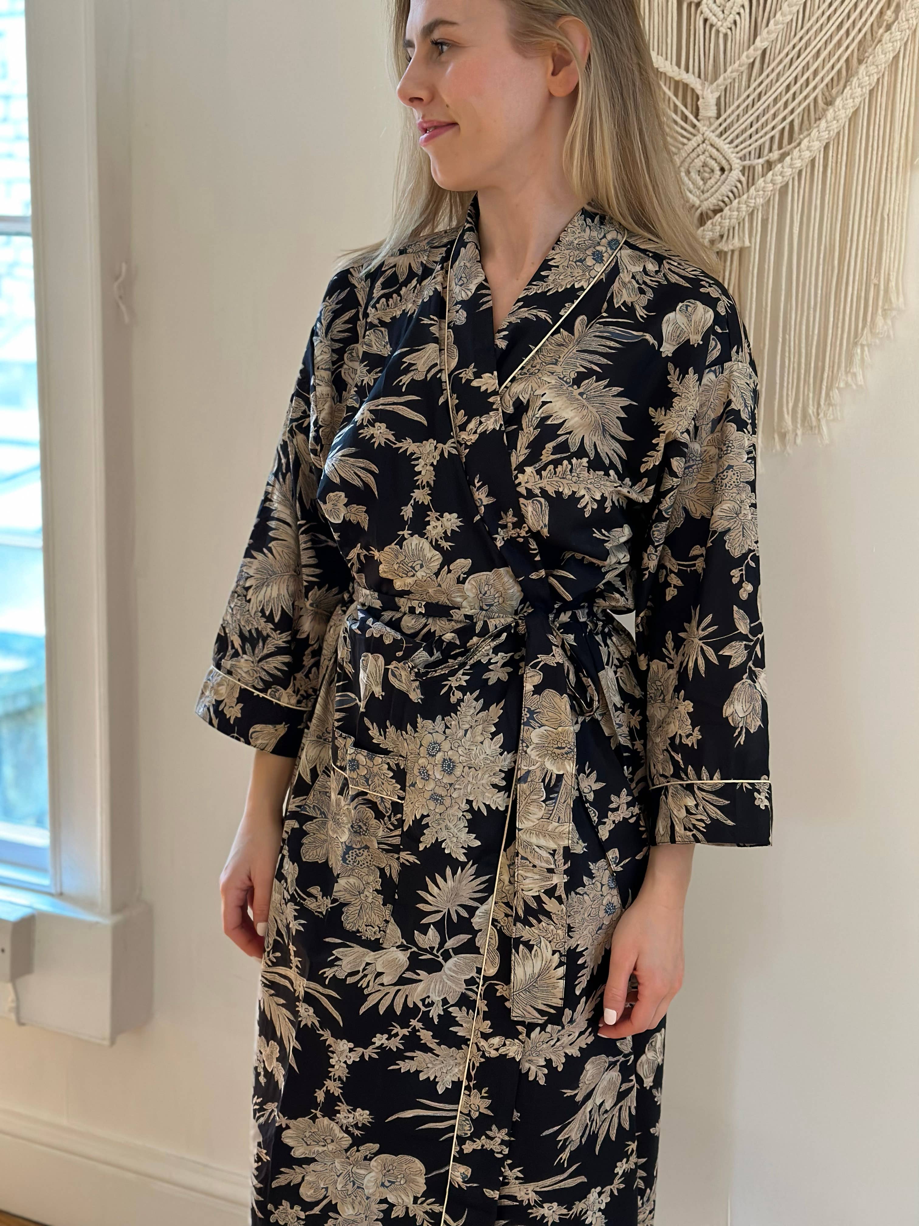 HausLife - Wholesale Robe - Women's - Cotton Kimono Dressing Gown - 6 x Bestsellers3