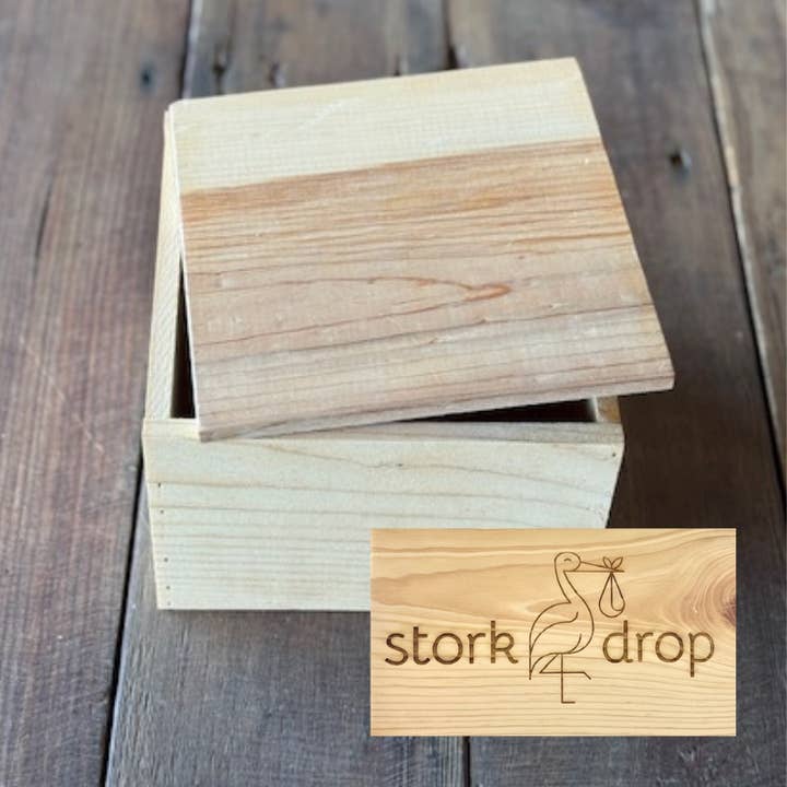 La Caja de Madera Bloom "STORK DROP" para venta al por mayor de Mill 54