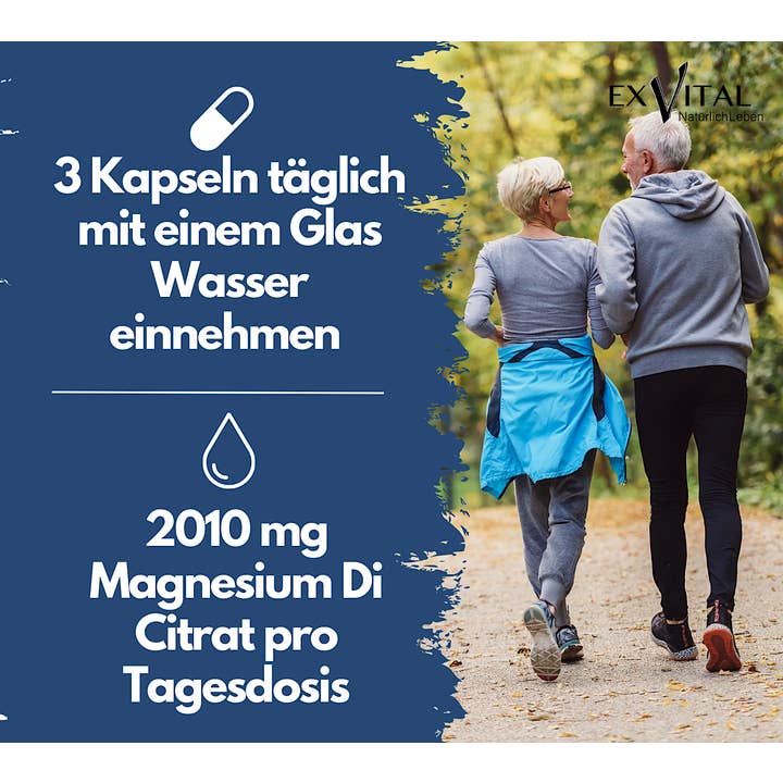 EXVital - Wholesale Oral Supplement/Vitamin - Tri-magnesium dicitrate - 2010mg magnesium citrate, 322mg1