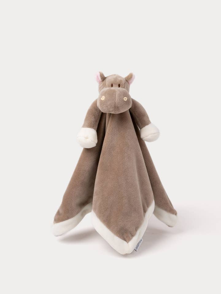 Teddykompaniet - Wholesale Security/Cuddle Blanket - Baby - Diinglisar, Baby Blanket, Hippo