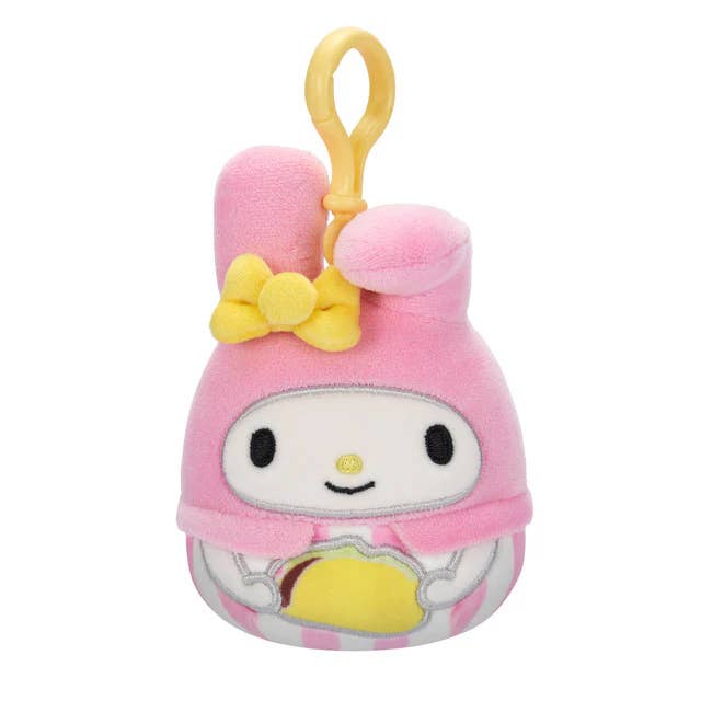 Squishmallow Plush Sanrio Food Truck My Melody 3.5" Clip for wholesale by Authentic Street Signs