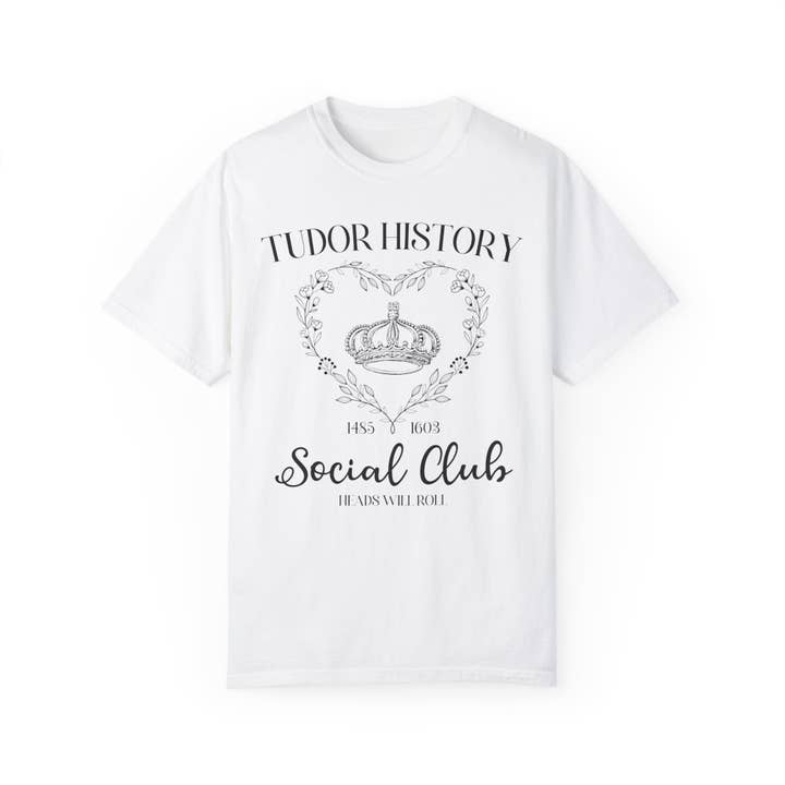 Opal and June - Wholesale Screen Printed T-Shirt - Women's - Tudor History Tee Shirt