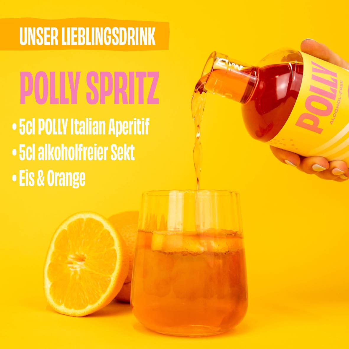 POLLY - Vendita all'ingrosso Aperitivo/Cocktail analcolico - POLLY Aperitivo Italiano analcolico 500 ml2