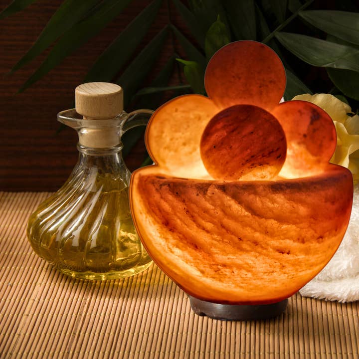 Zen'Arome - Wholesale Salt Lamp - Himalayan Salt Lamp with 4 Salt Massage Balls
