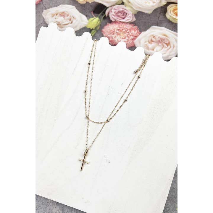 JHP Collection - Wholesale Pendant/Charm Necklace - MSNK122164 - Trendy Cross Pendant Necklace10
