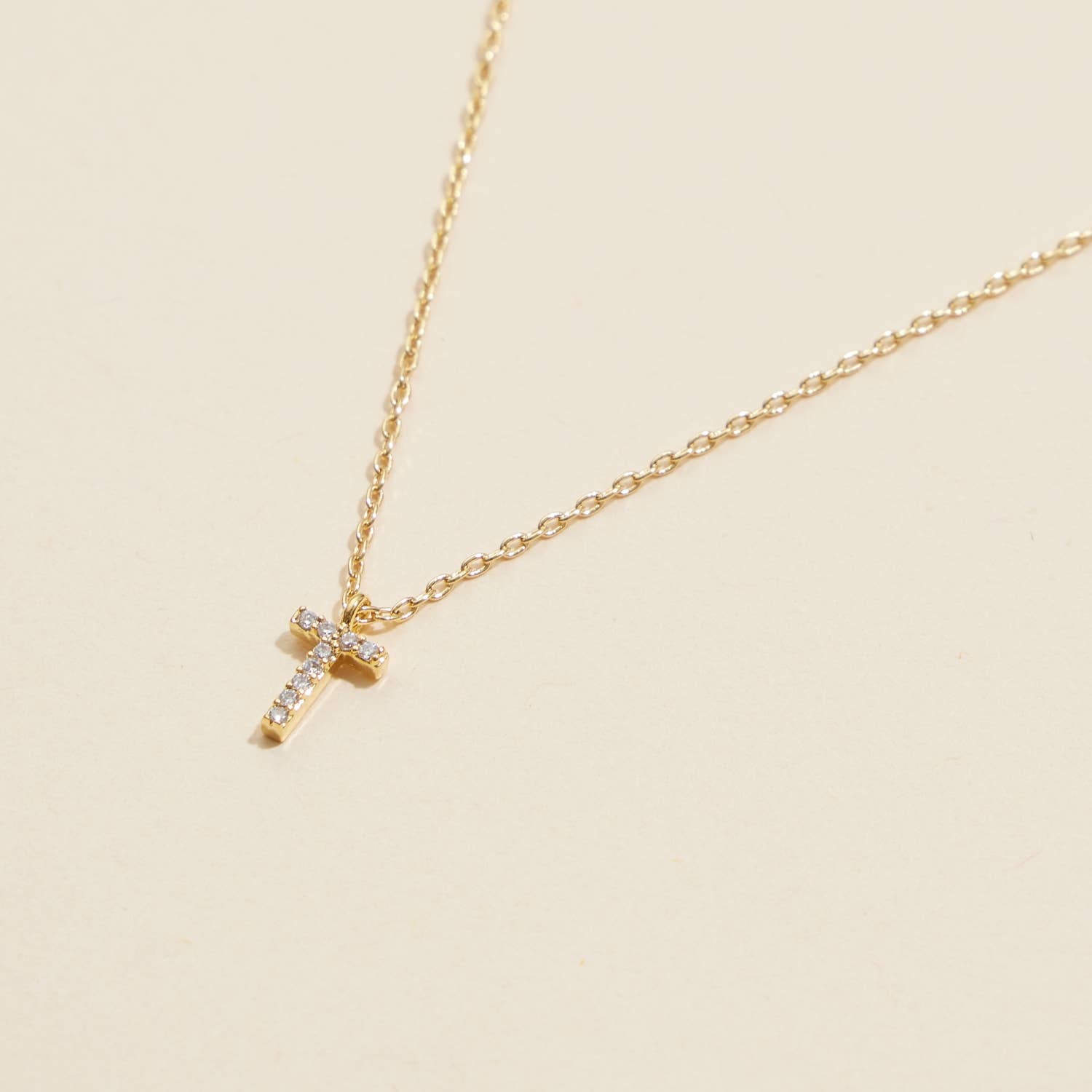 Lilla Haven - Wholesale Pendant/Charm Necklace - 12 Pack of Cubic Zirconia Initial Gold Dipped Necklaces12