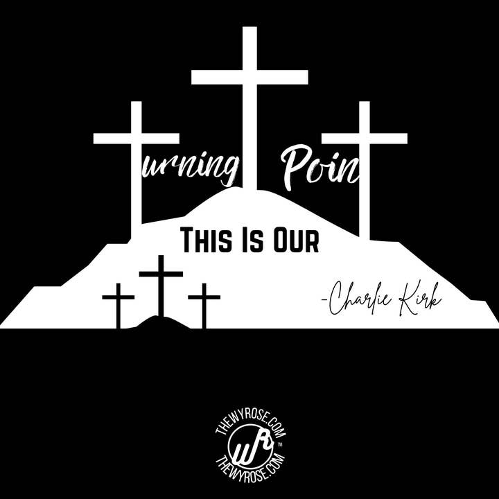 Charlie Kirk Headband Design #1 for wholesale by The Wyoming Rose