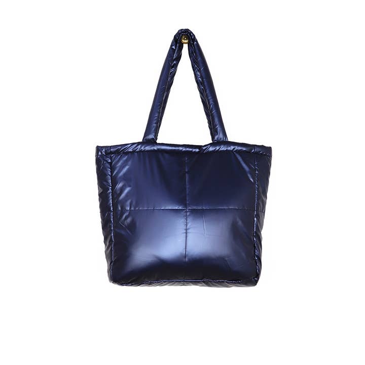 Attrait Paris - Wholesale Tote Bag - Women's - Quilted tote bag with checkered design3