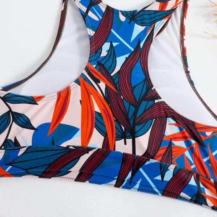 ACCITY - Wholesale Two Piece Swimsuit - Women's - High Waist Bikini Set - Solid Color Swimsuit_CWMW019112