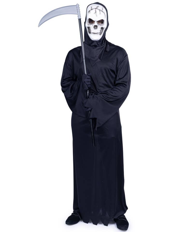 Dress Up America Grim Reaper kostume til voksne for engroshandel hos Dress Up America