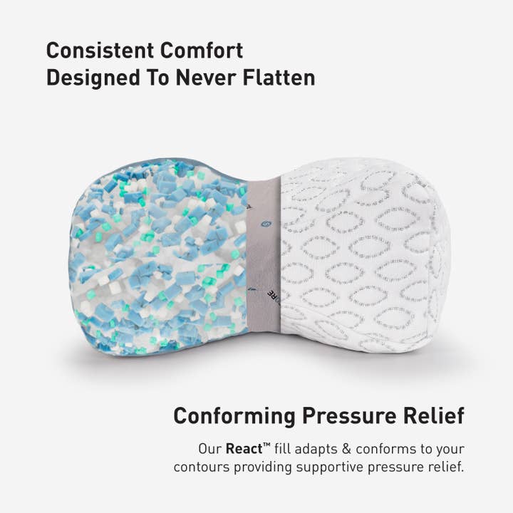 React Knee Pillow - Cooling Ergonomic Support for wholesale on Faire