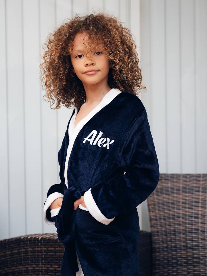 Sisters G Kids - Wholesale Robe - Kids - Soft Fleece Kids Bathrobes 4