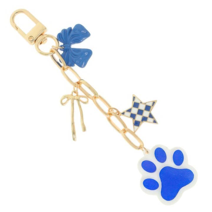 Game Day Spirit Theme Bag Charm Keychain and other Purchase Wholesale paw print keychain. Free Returns & Net 60 Terms on Faire trending on Faire.