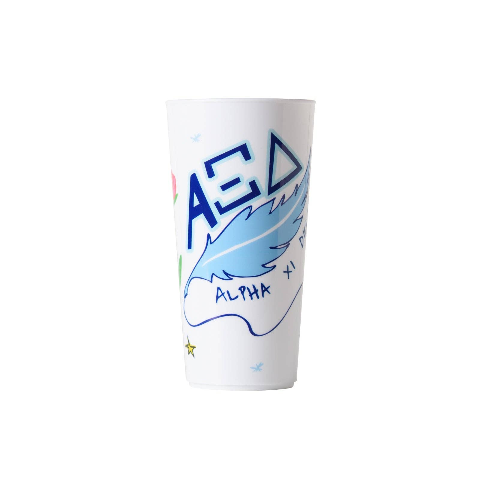 Over The Moon Greek - Wholesale Drinking Glass/Cup - Sorority Marker Cup5