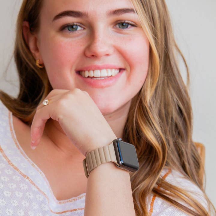 Shop Andi - Wholesale Watch Band/Strap - Women's - Desert Tan Magnetic Loop Watch Band0