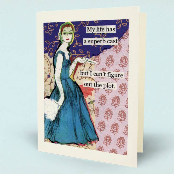 Superbe carte de fonte pour la vente par Mina Lee Studio