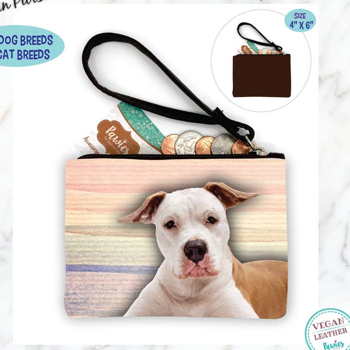 Staffordshire Fawn - Wh portemonnee voor munten • Vloerdisplay optioneel voor wholesale door pawies