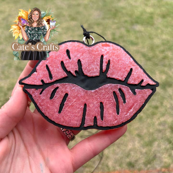 Lips Air Freshener for wholesale by Cate’s Crafts