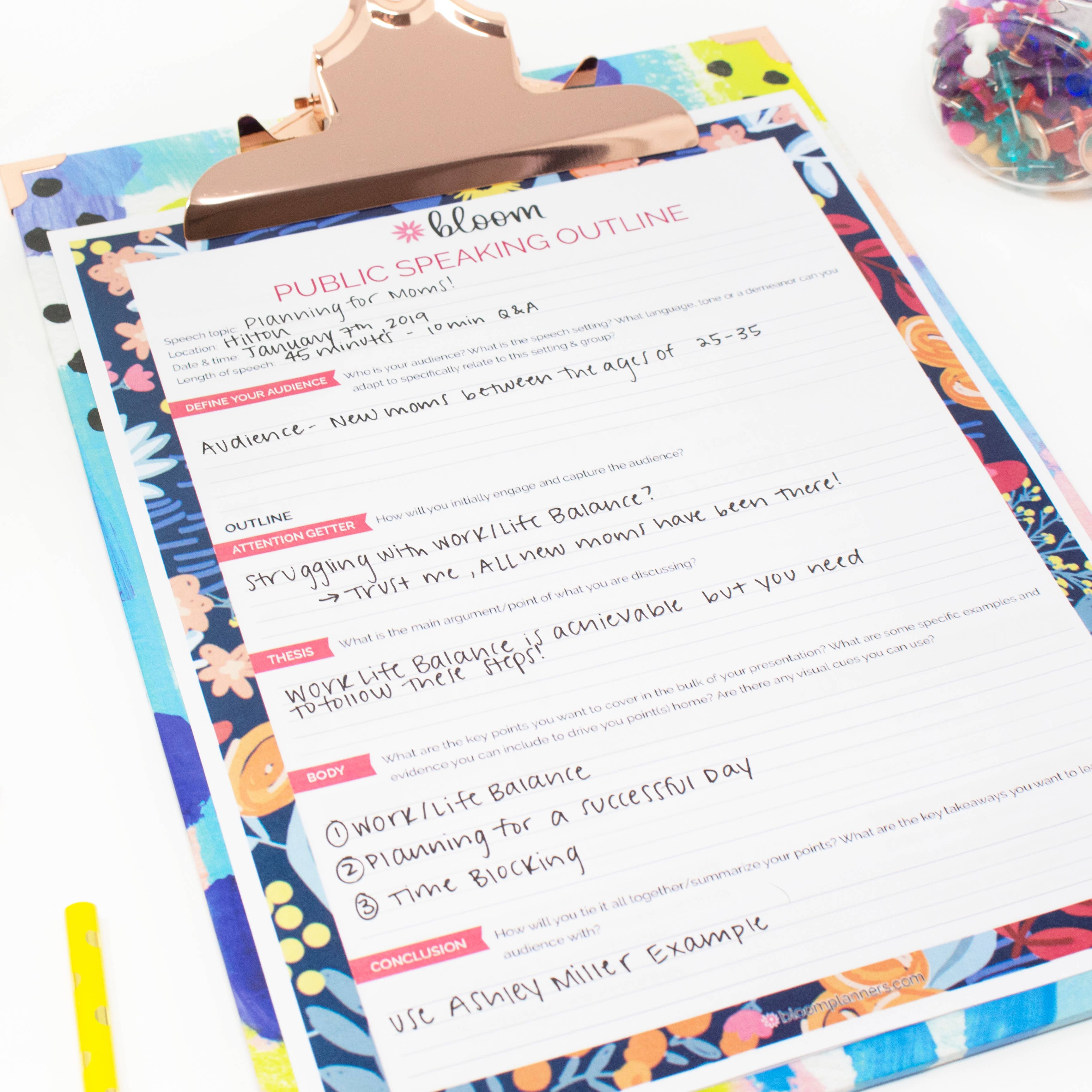 bloom daily planners - Wholesale Clipboard - Clipboard13