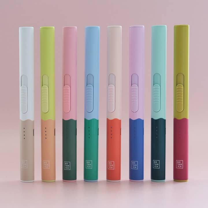 BOTANICA - Wholesale Lighter - Flameless Rechargeable Lighter | Duo-Tone Coloways10