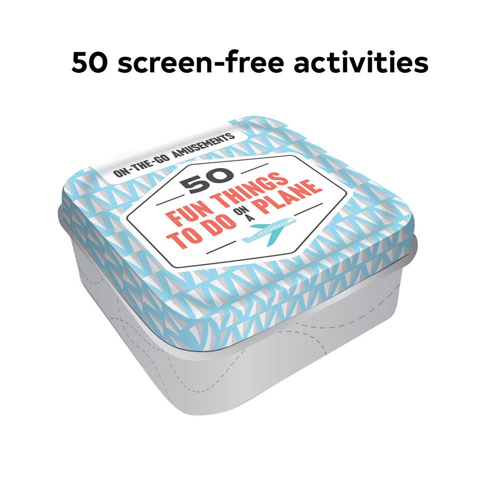 Chronicle Books - Wholesale Card Game - On-the-Go Amusements: 50 Fun Things to Do on a Plane1