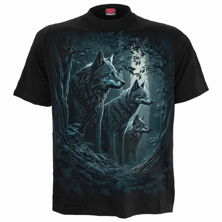 FOREST GUARDIANS - T-Shirt Black for wholesale by Spiral