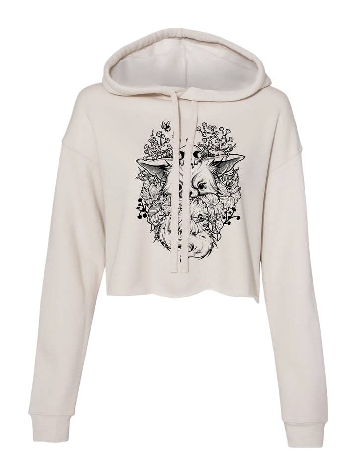 Forest Fox · Cropped Hoodie for wholesale by Fingers Duke