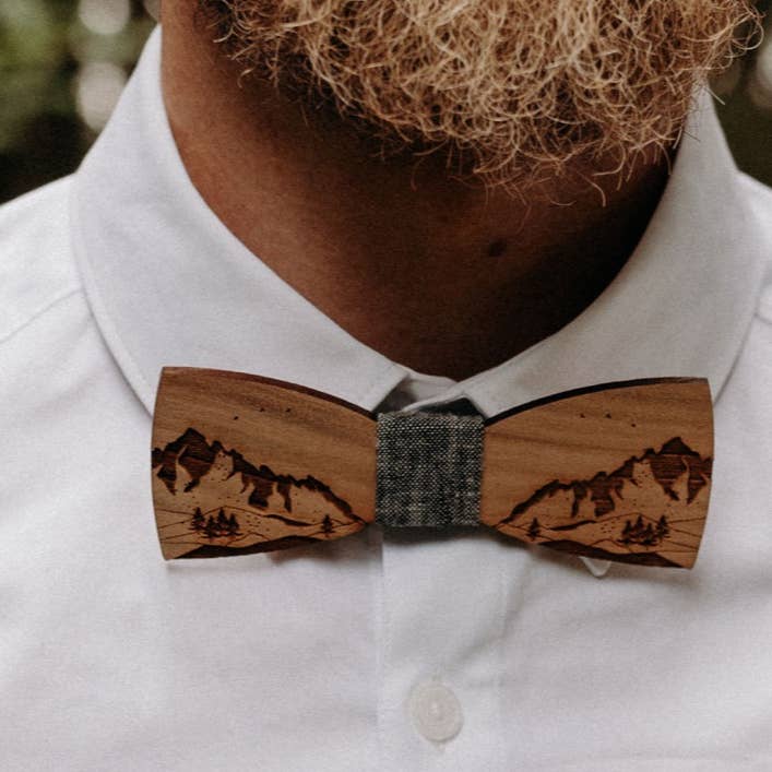 Nœud Papillon Montagne pour la vente par Bewood