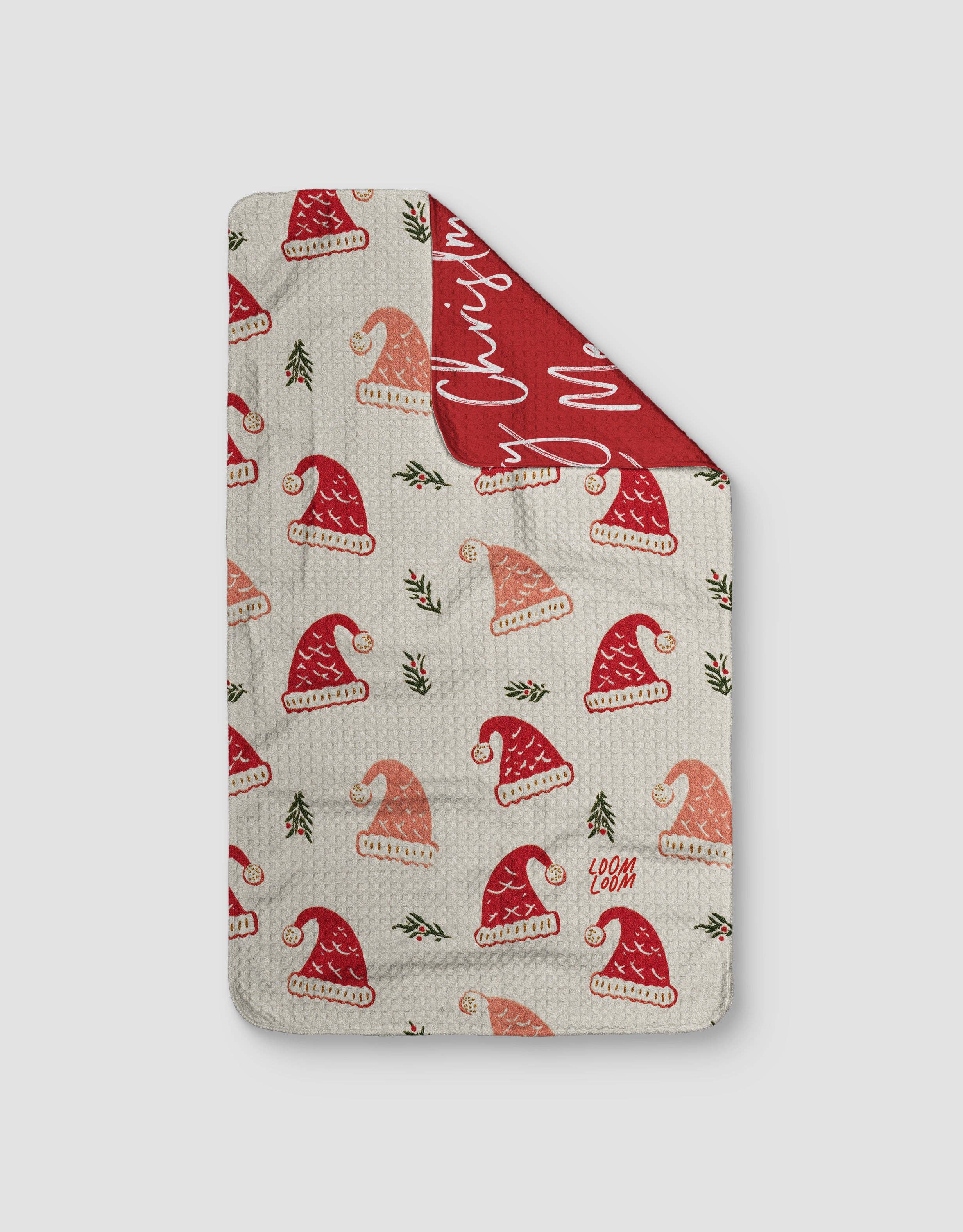 Loom Loom – Engroshandel Viskestykke – Glædelig jul Vendbar2