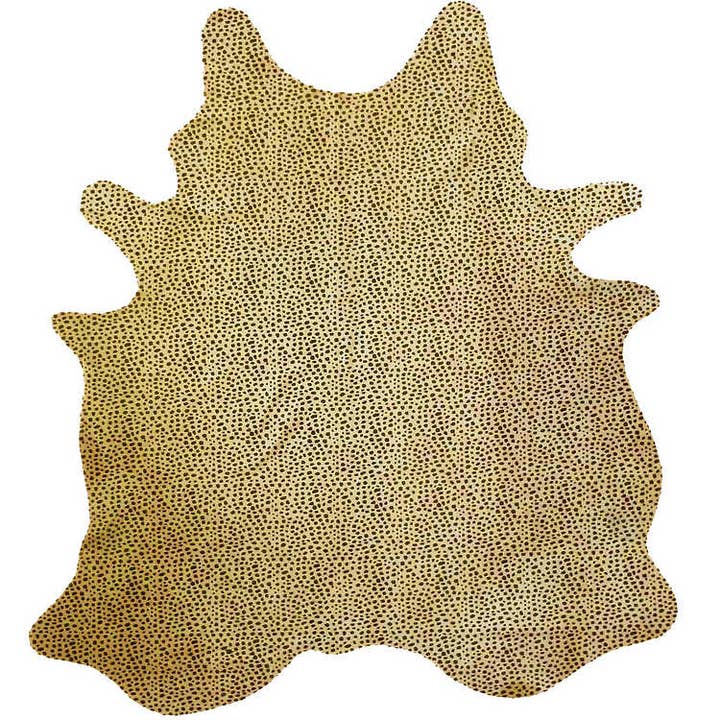 Gepard auf beigem Rindsleder für den Großhandel von Chesterfield Leather