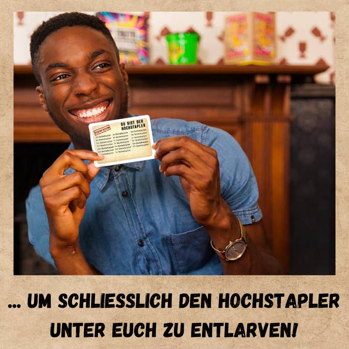 Oh Happy Games - Jeux de société – Jogo de tabuleiro por atacado – The Impostor – Você consegue desmascará-lo? Jogo de blefe, criatividade e desconfianças para toda a família7