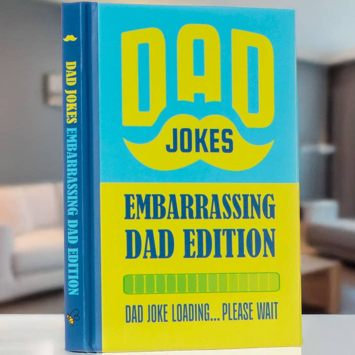Dad Jokes For Embarrassing Dads Book - Christmas Men's Gifts for wholesale by Boxer Gifts