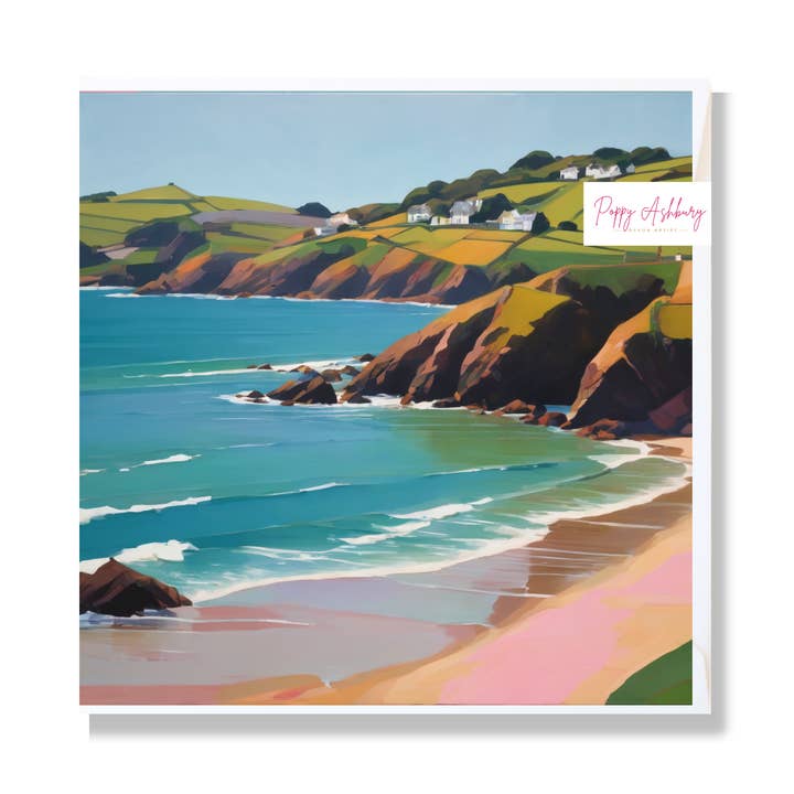 Ashbury Art - Wholesale Everyday Greeting Card - Coastal Colour Greeting Card