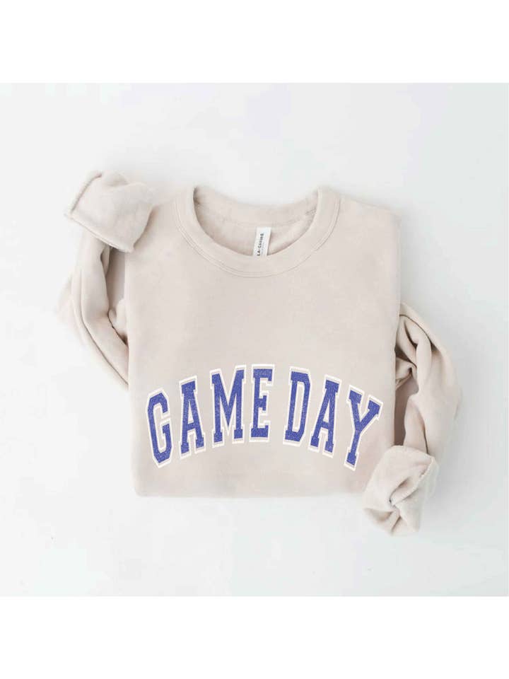 OAT COLLECTIVE - Wholesale Graphic Sweatshirt - Women's - GAME DAY Graphic Sweatshirt1
