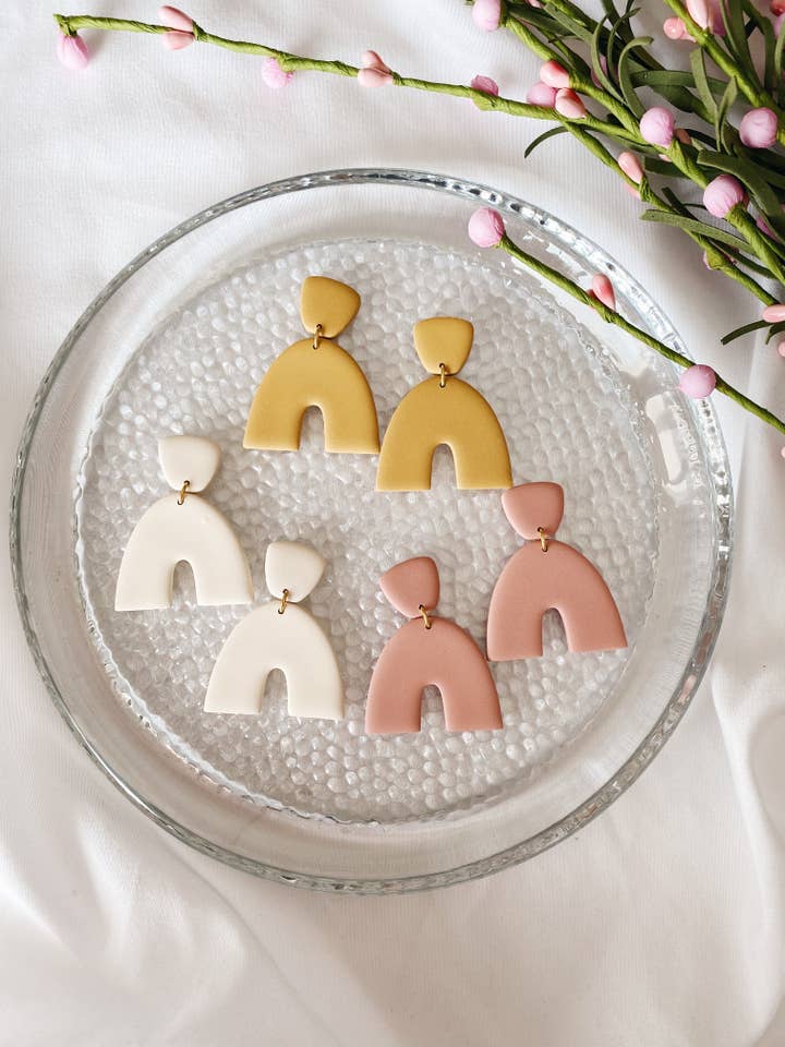 Aspen - Hand Made Polymer Clay Earrings for wholesale by SageClayCo